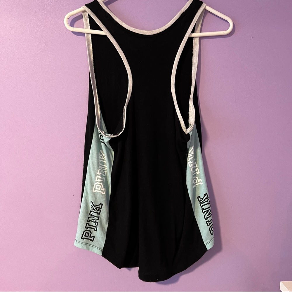 Pink Black Racerback Tank - Picture 6 of 7